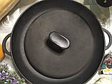 Прес для гриля чавунний, ТМ Термо. Вага - 3,1 кг Діаметр - 215мм, фото 2