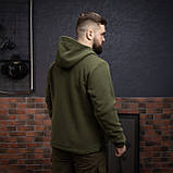 Куртка флісова чоловіча Grifon Осло двохсторонній фліс хакі (M-ХXL), фото 2