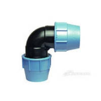 Коліно 90°, d 32х32 мм, Unidelta, затискне, компресійне