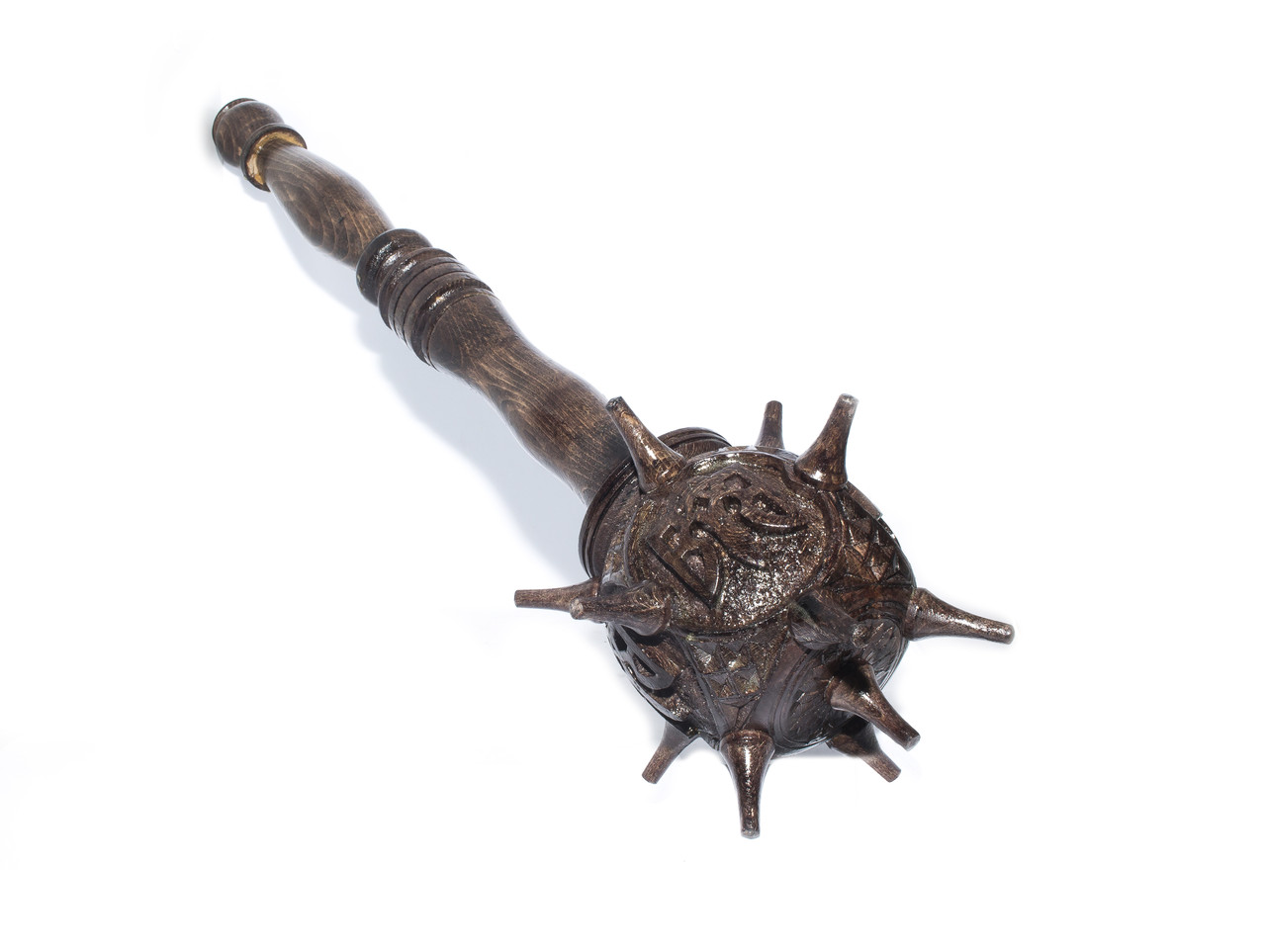 Сувенірна дерев'яна булава з Гербом України