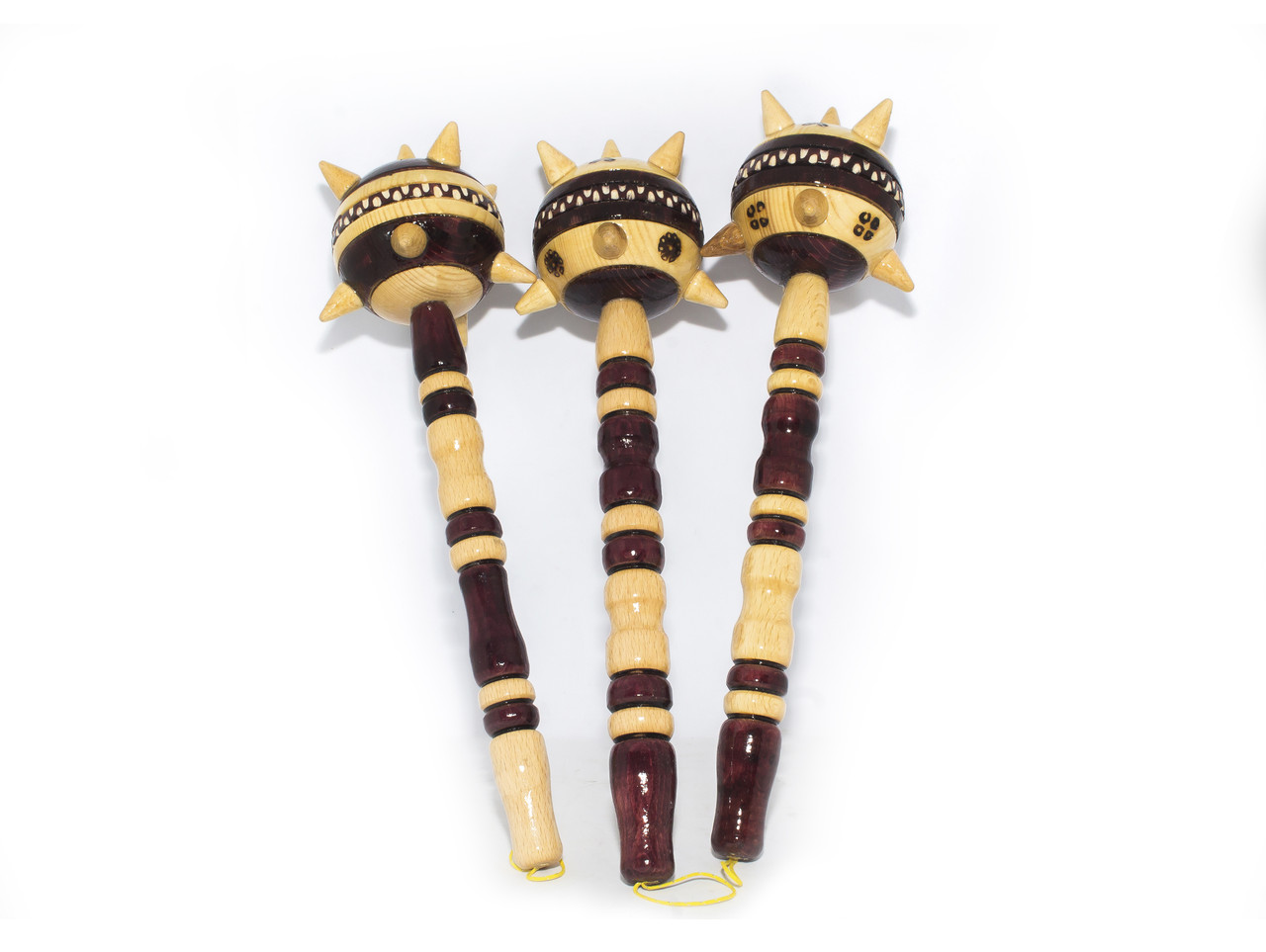 Сувенірна дерев'яна булава велика