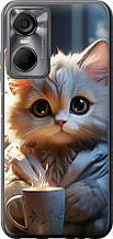 Чохол на Tecno POP 6 Pro BE8 Білий кіт "5646u-2929-851"