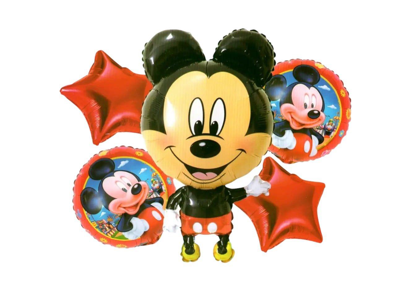 Набір фольгованих кульок Міккі Маус 5 шт.
