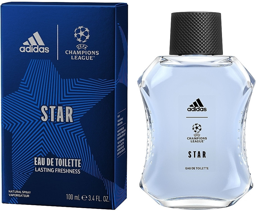 Вода туалетна Adidas 100 мл STAR Champions league
