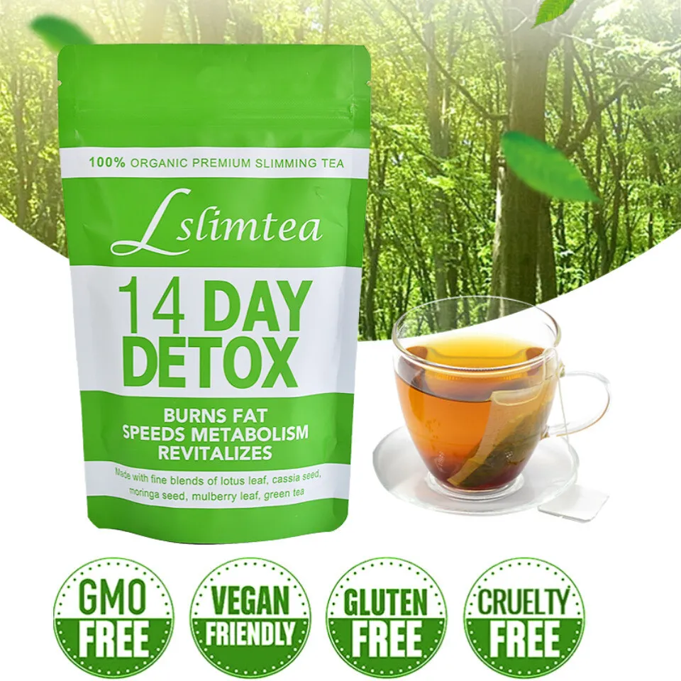 Чай очисний для схуднення 14 Day Detox (14пак х 3 г) Детокс Чай