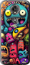 Чохол на Motorola Moto E5 Plus Смішні монстри "5549u-1412-851"