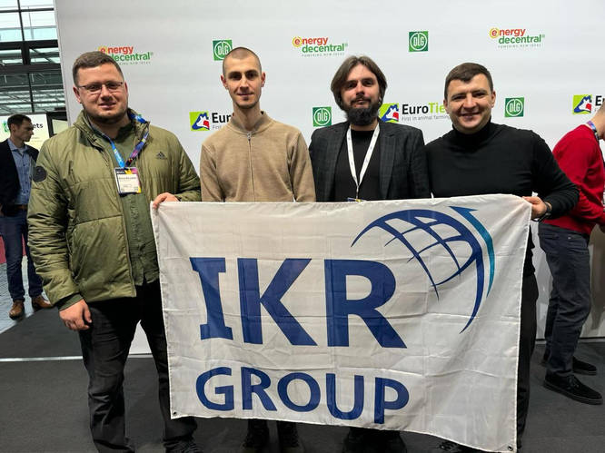 Команда IKR GROUP відвідала міжнародну виставку EuroTier 2024 у Німеччині