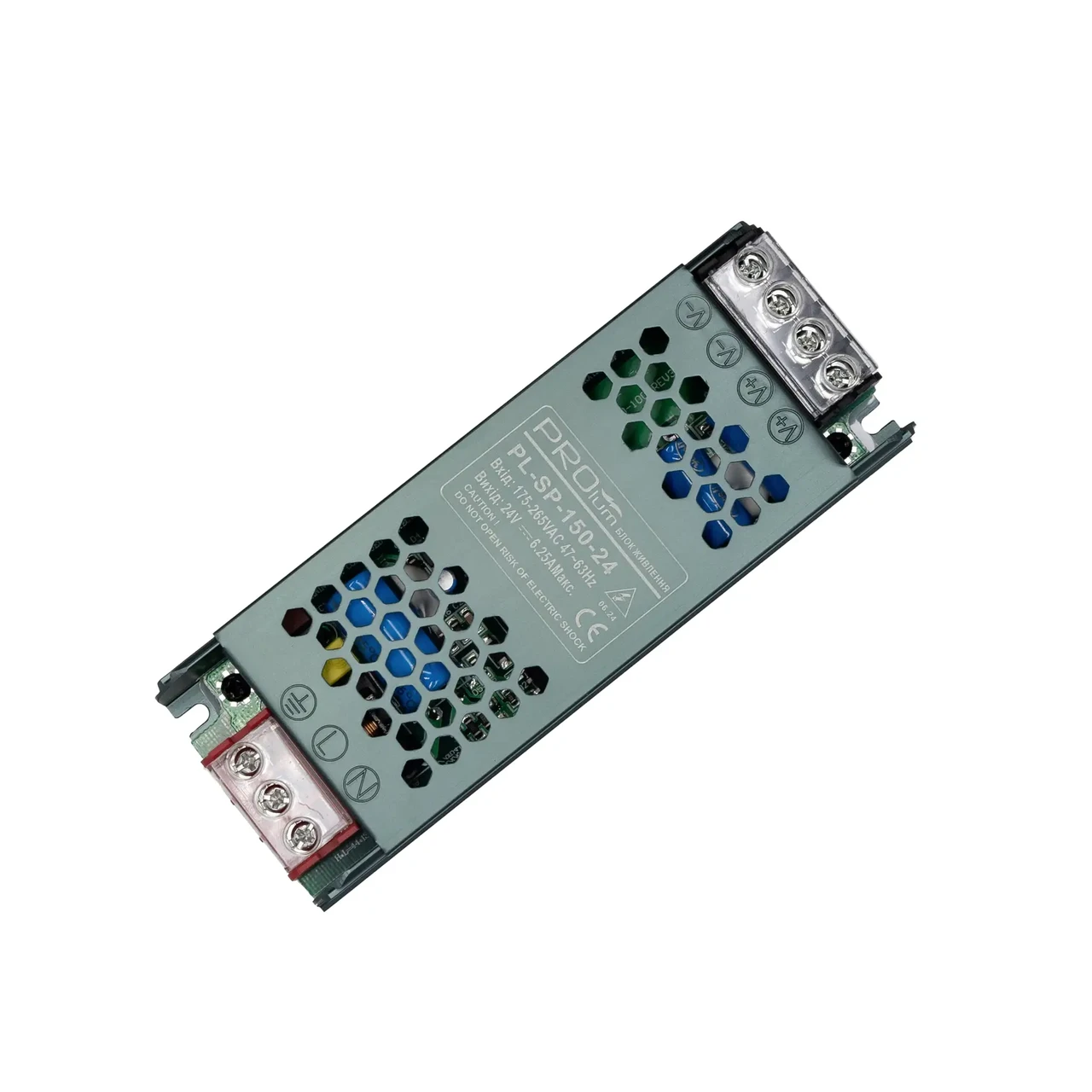 Блок живлення 24 вольт 150 Вт захист IP20 Series "SP" PROLUM 252003о