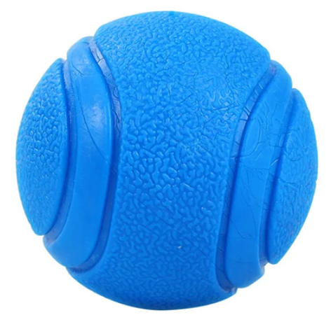 Жувальний м'яч для собак TPR Bouncy Pet Ball, Large Blue, Red, Pink (L), фото 1