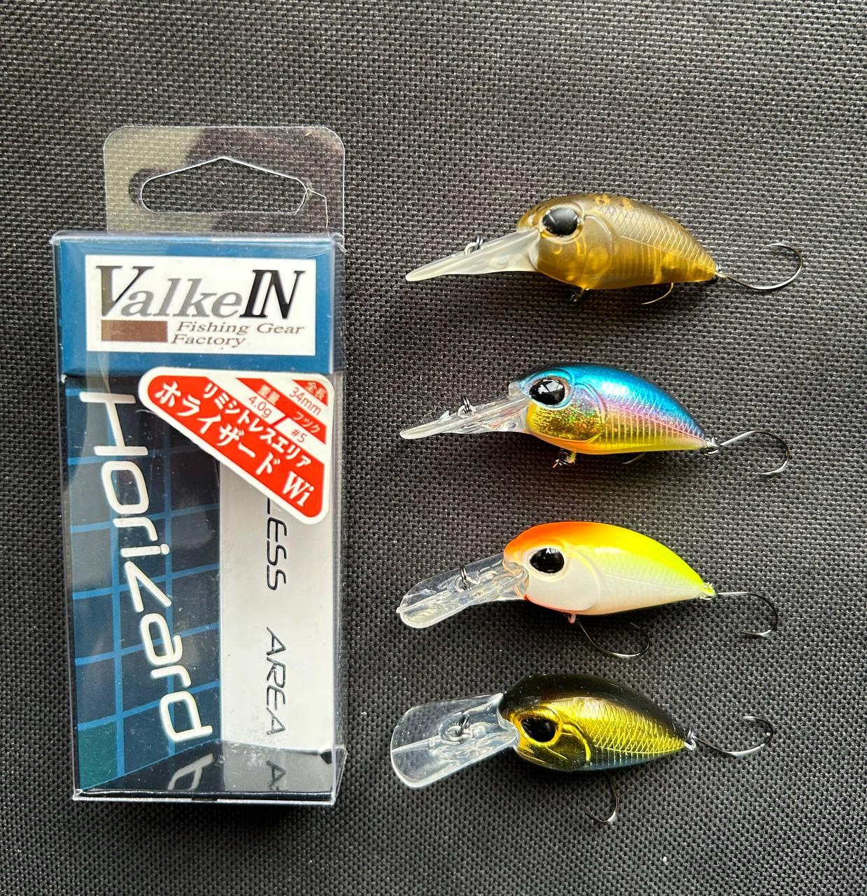 Набір Воблер Fishing Horizard Wi 34F 34mm \ 4g (4шт)