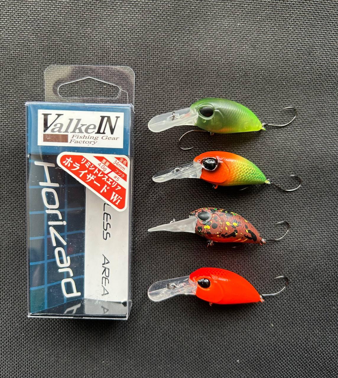 Набір Воблер Fishing Horizard Wi 34F 34mm \ 4g (4шт)