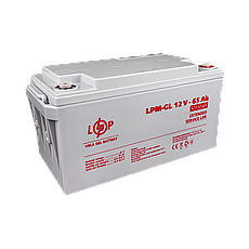 Акумулятор гелевий LPM-GL 12V - 65 Ah, фото 5
