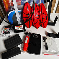 Баскетбольний набір із електронним підрахунком очок R803, з м'ячами та насосом