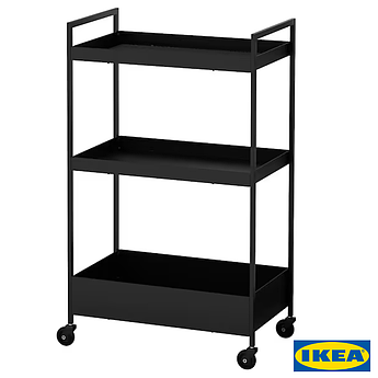 Візок IKEA NISSAFORS 203.997.77 Чорний