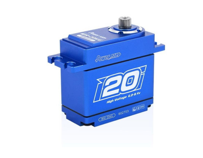 Сервопривод стандарт 82 г Power HD WH-20KG 20 кг/0.08 сек цифровий із вологозахистом