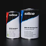 Лак стійкий до подряпин SILCO 9050 X5 HS Clear Coat HS 1л+0,5л затвердник, фото 2