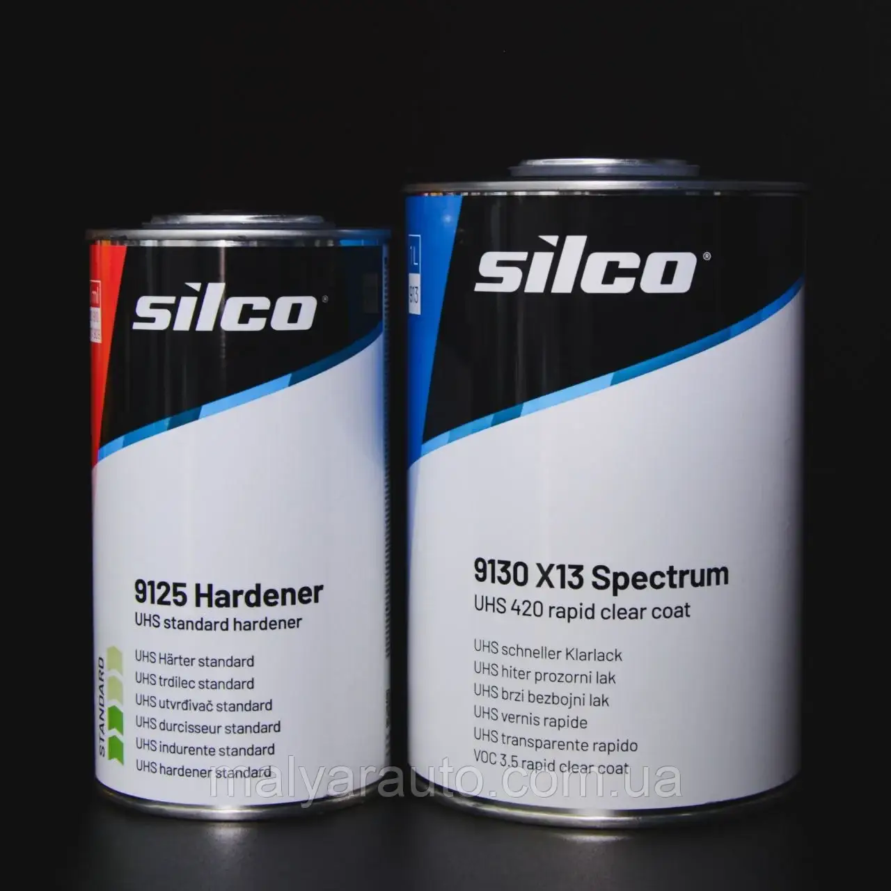 Лак швидкий SILCO 9130 X13 Spectrum Clear UHS 420 1л+0,5л затвердник