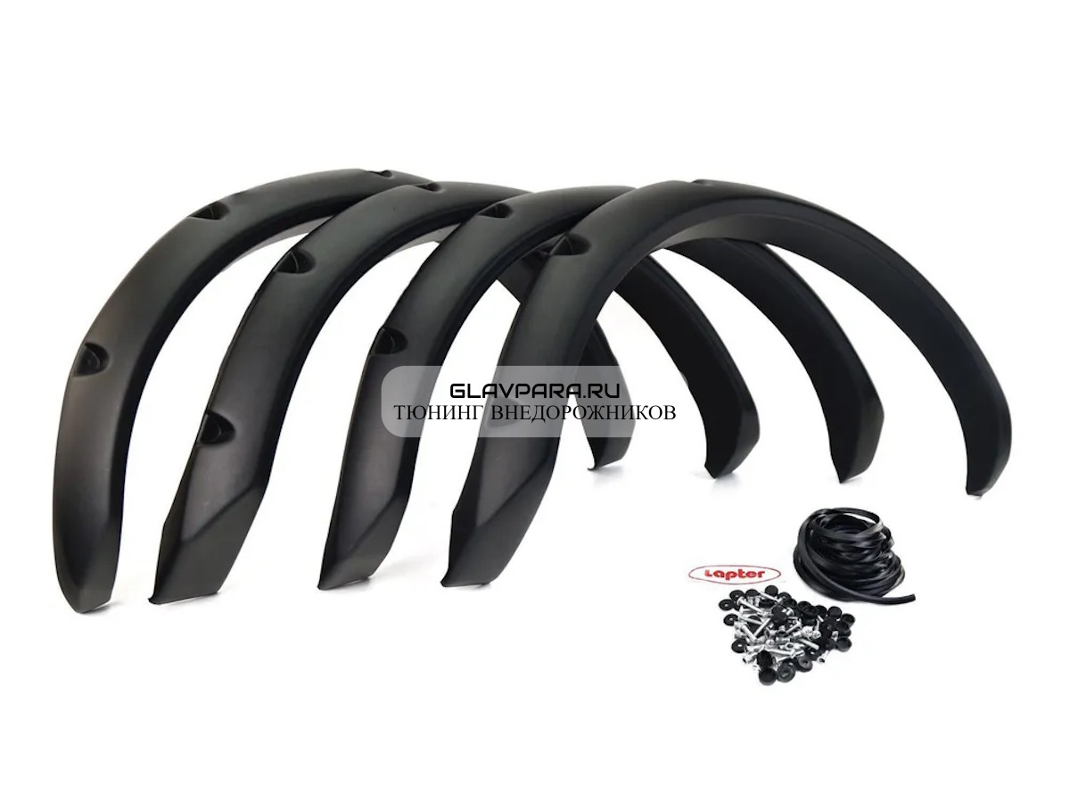 Розширювачі колісних арок Fenders для ВАЗ НІВА 2121 3D (розширення 70 мм) під різані арки