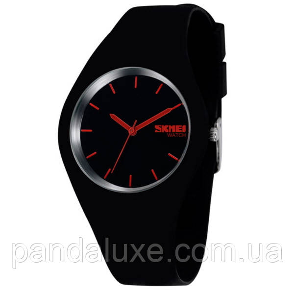Годинник наручний Skmei Rubber Black II 9068, фото 1