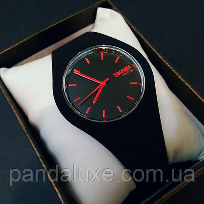 Годинник наручний Skmei Rubber Black II 9068, фото 5