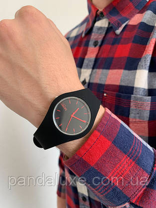 Годинник наручний Skmei Rubber Black II 9068, фото 4