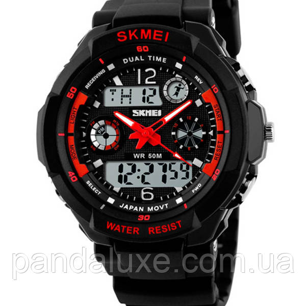 Годинник наручний Skmei S-Shock Red 0931R, фото 1
