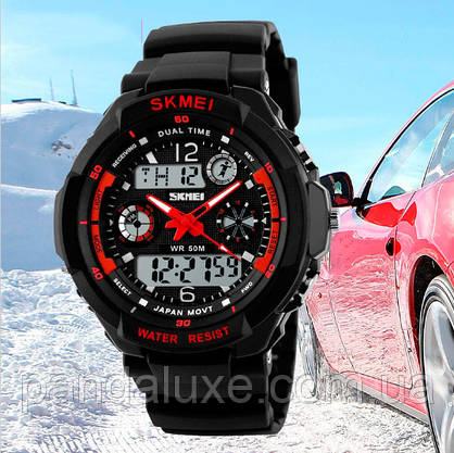 Годинник наручний Skmei S-Shock Red 0931R, фото 4