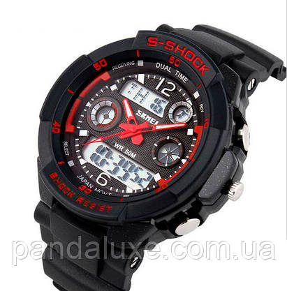Годинник наручний Skmei S-Shock Red 0931R, фото 6
