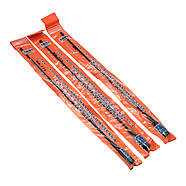 Nagoya NA-771 SMA Male (тато) посилена гнучка антена для рацій дводіапазонна 144/430MHz 39 см, фото 4