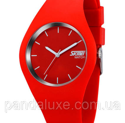 Годинник наручний Skmei Rubber Red 9068R, фото 3