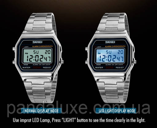 Годинник наручний Skmei Popular Silver II 1123S, фото 6