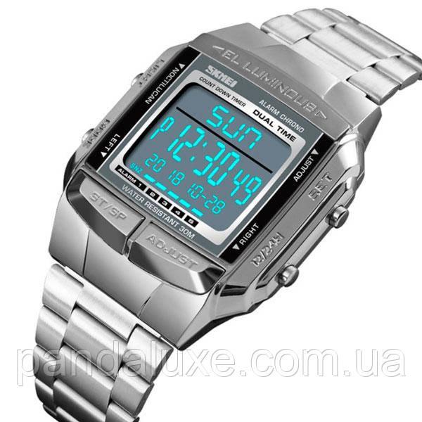 Годинник наручний багатофункціональний Skmei Illuminator 1381, фото 1