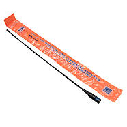 Nagoya NA-771 SMA Male (тато) посилена гнучка антена для рацій дводіапазонна 144/430MHz 39 см, фото 3