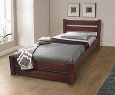 Дерев'яне ліжко Глорія з масиву сосни з ламелями, фото 4