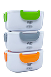 Ланчбокс, контейнер для їжі з підігрівом Adler AD 4474 green (220V, 1,1 л, 50 °C, Польща), фото 3