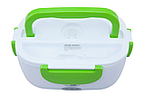 Ланчбокс, контейнер для їжі з підігрівом Adler AD 4474 green (220V, 1,1 л, 50 °C, Польща), фото 6