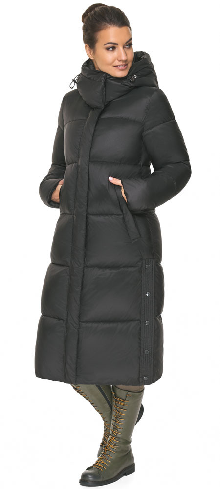 Трендова жіноча курточка чорного кольору модель 52650 46 (S) 44 (XS)
