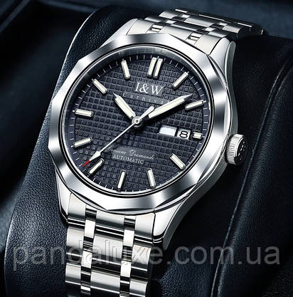 Годинник чоловічий механічний з автопідзаводом Carnival Carbon, фото 3