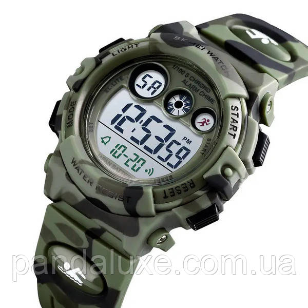 Годинник наручний дитячий Skmei Kids KamoGreen, фото 1