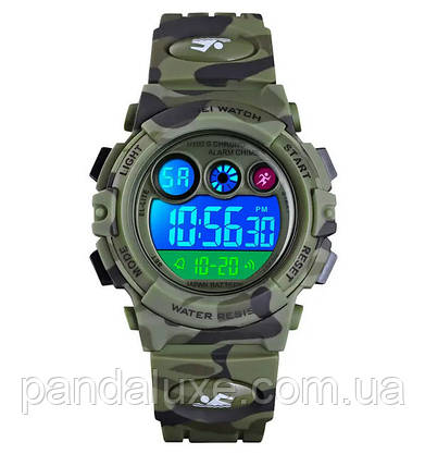 Годинник наручний дитячий Skmei Kids KamoGreen, фото 3