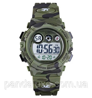 Годинник наручний дитячий Skmei Kids KamoGreen, фото 5