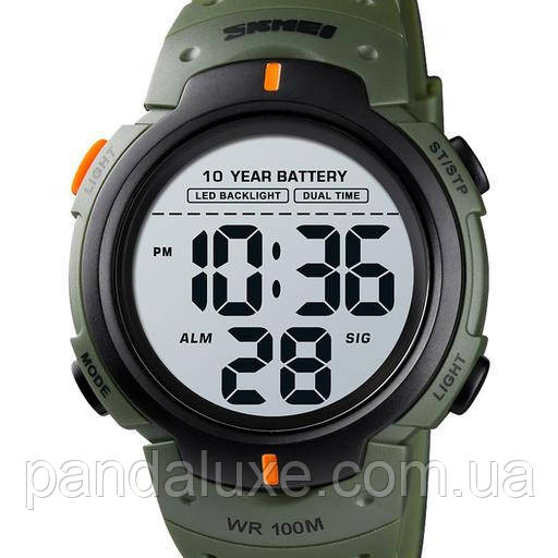 Годинник чоловічий тактичний армійський Skmei Neon 10 Bar, фото 1