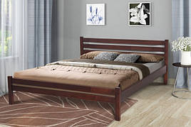 Ліжко Еко з натурального дерева масиву сосни