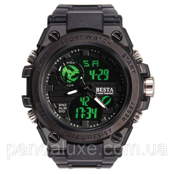 Годинник чоловічий тактичний водостійкий Besta Tattoo