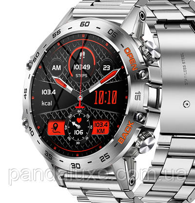 Часы наручные Smart Delta K52 Silver, 2 ремінці, фото 3