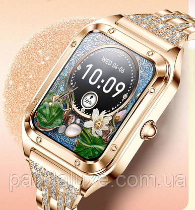 Часы наручные Smart Flower New Gold, 2 ремінці, фото 4