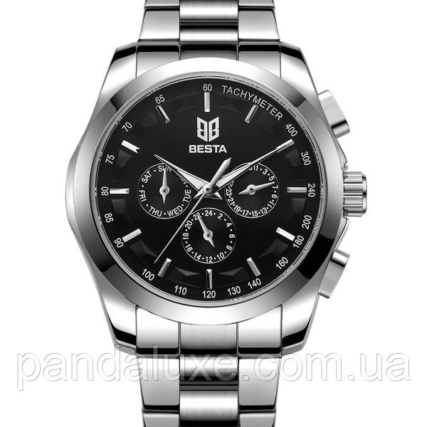 Годинник чоловічий механічний Besta Walker Steel, фото 1