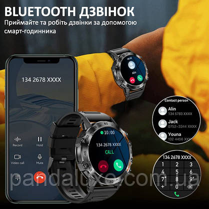 Часы наручные Smart Delta K52 Black, 2 ремінці, фото 4