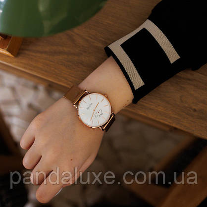 Годинник жіночий стильний Besta Love UA Rosegold, фото 5