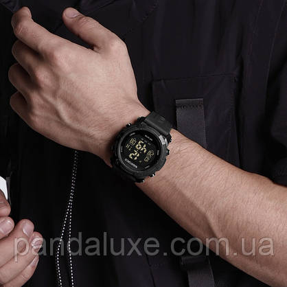 Годинник чоловічий тактичний чорний Naviforce Europe Black, фото 6